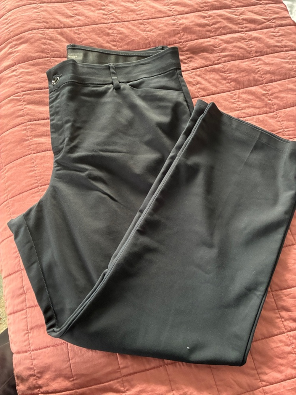 Lee Plus Black Regular Fit Trousers